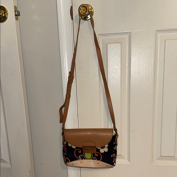 Spartina 449 Handbags - LIKE NEW Spartina 449 Tan and Brown Crossbody Bag
